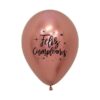 Globo Cobre con Helio en Cali