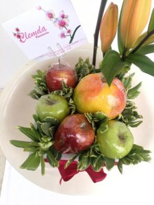 Flores con Frutas
