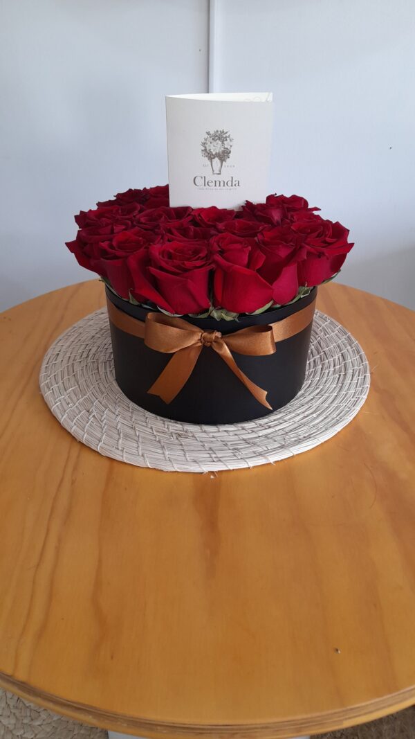 Caja de Rosas x 24 Rojas - Imagen 2