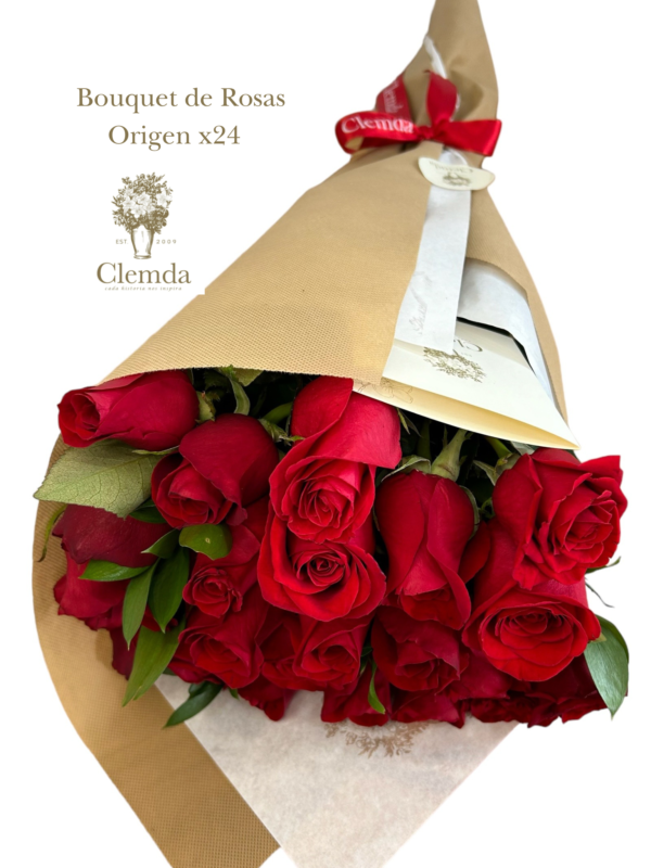 Bouquet De Rosas Origen x24