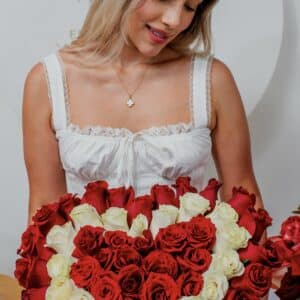 Caja Corazon Floral